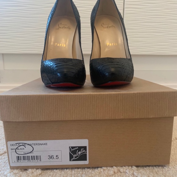 Christian Louboutin | Declic 140 Snake - Picture 8 of 11